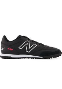 Turfy New Balance MS42TBK2 – czarne. Kolor: czarny. Materiał: materiał, syntetyk. Szerokość cholewki: normalna. Sezon: zima. Sport: piłka nożna