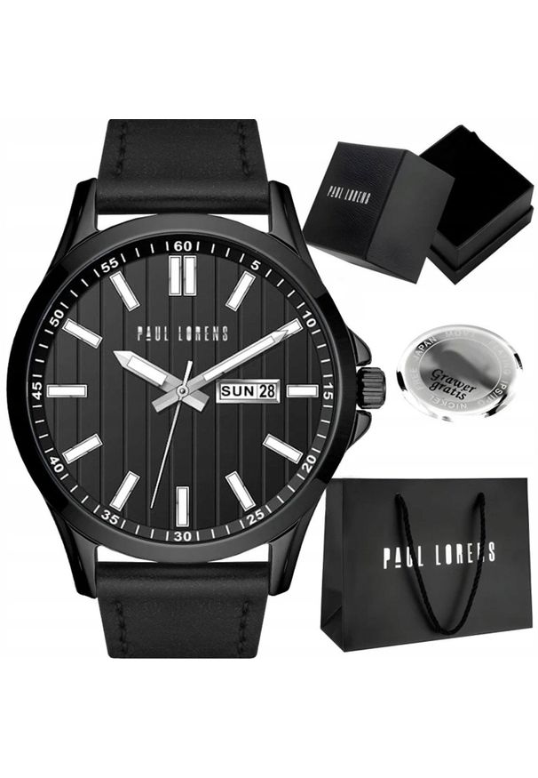 Zegarek męski Paul Lorens TORENT-1A5 Z GRAWEREM