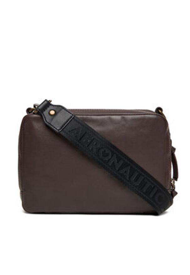 Aeronautica Militare Saszetka 252BO1149DPL00308 Brązowy. Kolor: brązowy. Materiał: skóra