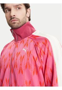Puma Bluza The NeverWorn V T7 631491 Różowy Regular Fit. Kolor: różowy. Materiał: syntetyk