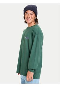 Quiksilver Longsleeve Hw Hollow Coves EQYZT08202 Zielony Comfort Fit. Kolor: zielony. Materiał: bawełna. Długość rękawa: długi rękaw #6