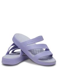 Crocs Klapki Getaway Strappy 209587 Fioletowy. Kolor: fioletowy #4