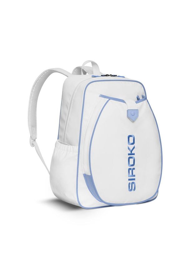 SIROKO - Plecak tenisowy Siroko Netbag White. Kolor: biały. Sport: tenis