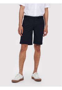 Only & Sons Szorty materiałowe Mark 22018667 Granatowy Regular Fit. Kolor: niebieski. Materiał: syntetyk
