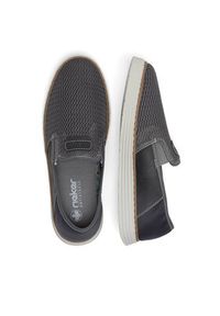 Rieker Tenisówki B2267-45 Szary. Kolor: szary. Materiał: materiał #3