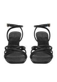 Gino Rossi - GINO ROSSI Sandały EO-LS655783-1 Czarny. Kolor: czarny. Materiał: skóra #2