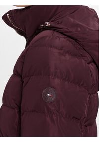 TOMMY HILFIGER - Tommy Hilfiger Kurtka puchowa WW0WW43600 Fioletowy Regular Fit. Kolor: fioletowy. Materiał: syntetyk #4