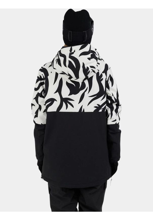 FUNDANGO - Anorak Damski Fundango Birch ECO Logo. Kolor: czarny, biały, wielokolorowy. Sezon: zima. Sport: narciarstwo