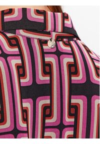 Liu Jo Sukienka koszulowa WF3159 T4050 Różowy Regular Fit. Kolor: różowy. Materiał: syntetyk. Typ sukienki: koszulowe #5