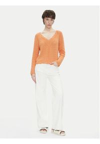 Pepe Jeans Jeansy PL204731 Niebieski Straight Fit. Kolor: biały #5