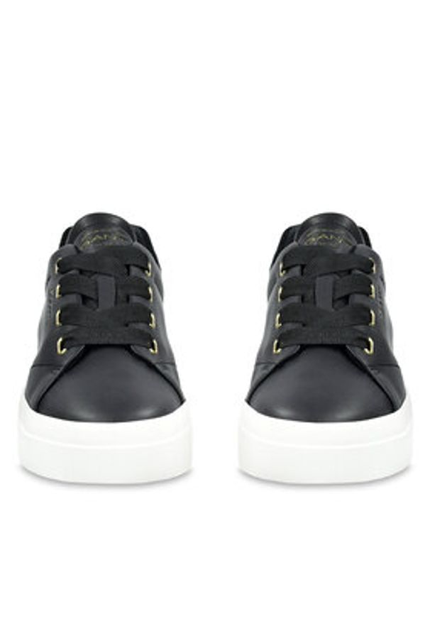 GANT - Gant Sneakersy 31531993 Czarny. Kolor: czarny. Materiał: skóra