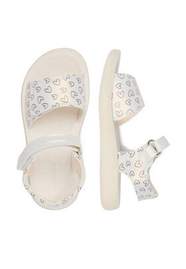 DeeZee Sandały CEO-CSS20624-02 Biały. Kolor: biały. Materiał: materiał