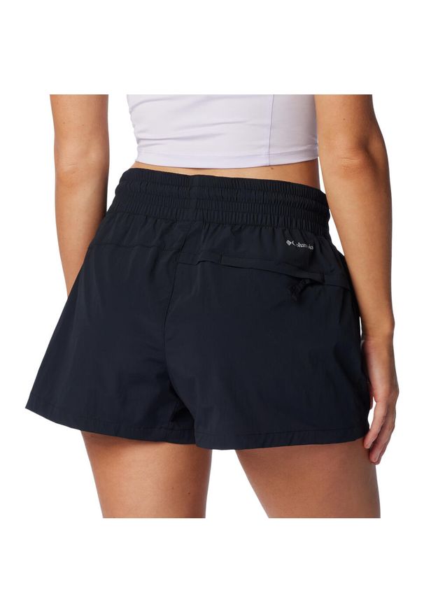 columbia - Spodenki sportowe damskie Boundless Trek Active Short. Kolor: czarny. Materiał: elastan, nylon. Długość: krótkie