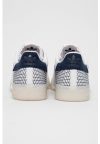 adidas Originals Buty adidas Continental G58199 kolor biały. Okazja: na plażę. Nosek buta: okrągły. Zapięcie: sznurówki. Kolor: biały. Materiał: materiał, guma. Obcas: na obcasie. Wysokość obcasa: niski #4
