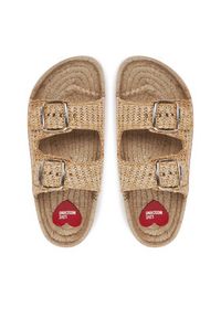 Love Moschino - LOVE MOSCHINO Espadryle JA28393G0MJQ0107 Beżowy. Kolor: beżowy #4