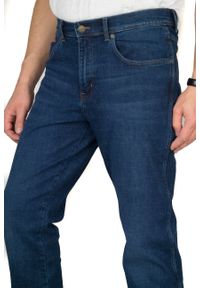 Wrangler - WRANGLER TEXAS MĘSKIE SPODNIE JEANSOWE DARK WASH W121CT30R