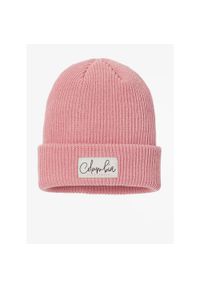 columbia - Czapka zimowa damska Columbia Lost Lager II Beanie - pink agave/script. Kolor: różowy. Sezon: zima