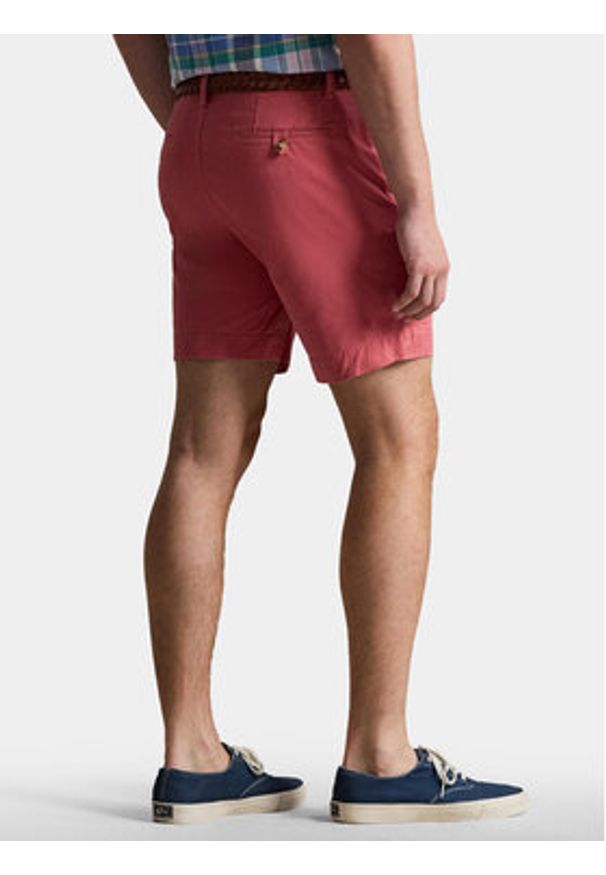 Polo Ralph Lauren Szorty jeansowe 710799213028 Czerwony Regular Fit. Kolor: czerwony. Materiał: bawełna