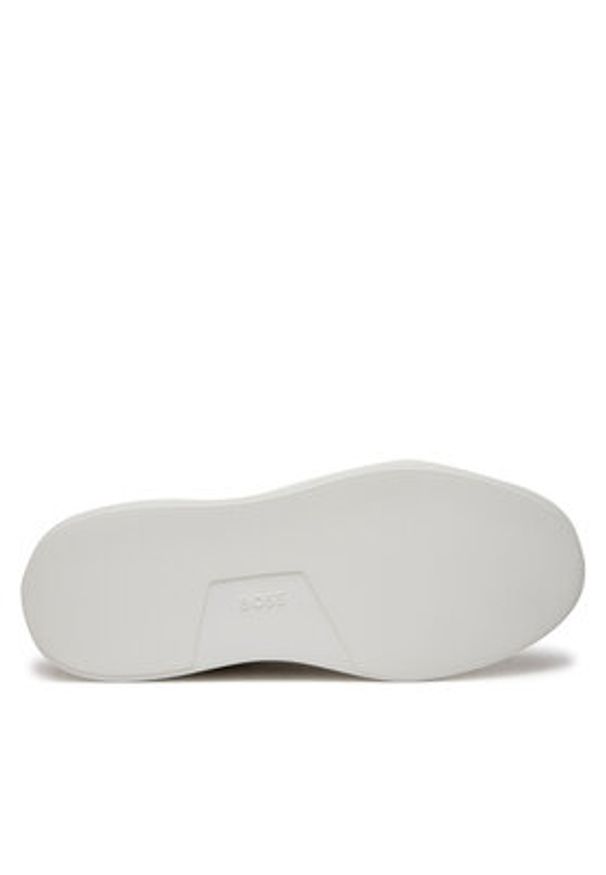 BOSS - Boss Sneakersy Amber 50529684 Beżowy. Kolor: beżowy. Materiał: zamsz, skóra