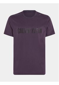 Calvin Klein Underwear T-Shirt 000NM1959E Fioletowy Regular Fit. Kolor: fioletowy. Materiał: bawełna #2