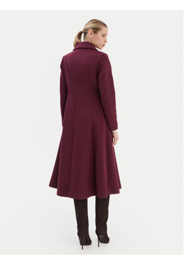 Rinascimento Płaszcz przejściowy CFC0126730003 Bordowy Regular Fit. Kolor: czerwony. Materiał: syntetyk