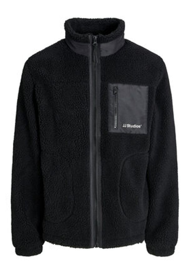 Jack & Jones Polar Soho 12278784 Czarny Regular Fit. Kolor: czarny. Materiał: syntetyk