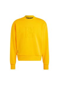 Adidas - Bluza Real Madrid Seasonal Doubleknit Crewneck. Kolor: pomarańczowy