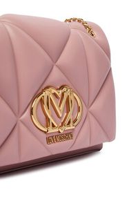 Love Moschino - LOVE MOSCHINO Torebka JC4041PP0OLC0600 Różowy. Kolor: różowy. Materiał: skórzane #4