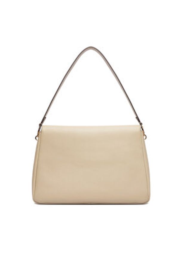 Tory Burch Torebka Charlie 180727 Beżowy. Kolor: beżowy. Materiał: skórzane