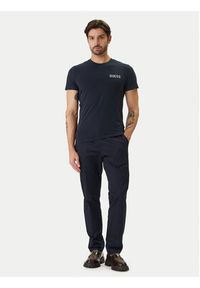 Guess T-Shirt U6GM03 K6YW1 Granatowy Slim Fit. Kolor: niebieski. Materiał: bawełna #2