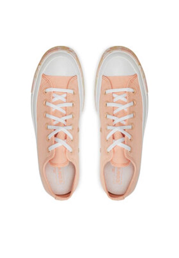 Converse Trampki Chuck 70 Marbled A03531C Pomarańczowy. Kolor: pomarańczowy. Materiał: materiał