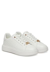 TwinSet - TWINSET Sneakersy 251TCP01C Biały. Kolor: biały. Materiał: skóra #4