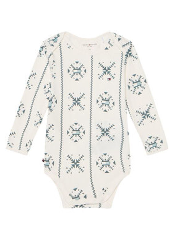 TOMMY HILFIGER - Tommy Hilfiger Komplet body dziecięcych Monotype KN0KN02198 Kolorowy. Materiał: bawełna. Wzór: kolorowy