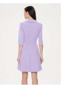 Rinascimento Sukienka koktajlowa CFC0118280003 Fioletowy Regular Fit. Kolor: fioletowy. Materiał: syntetyk. Styl: wizytowy #4