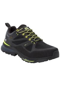 Buty trekkingowe męskie Jack Wolfskin Force Striker Texapore Low. Zapięcie: sznurówki. Kolor: czarny. Materiał: materiał, tkanina, syntetyk, guma. Szerokość cholewki: normalna. Sport: turystyka piesza