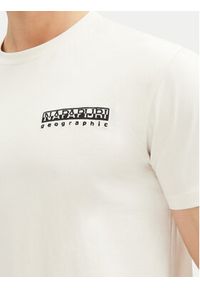 Napapijri T-Shirt S-Vignoni Back SS NP0A4ILXN1A1 Biały Regular Fit. Kolor: biały. Materiał: bawełna #2