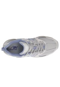 Buty unisex New Balance U530SMB – szare. Kolor: szary. Materiał: zamsz. Szerokość cholewki: normalna. Sezon: lato. Sport: turystyka piesza #4