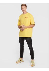 New Era T-Shirt Food Graphic 60284764 Żółty Oversize. Kolor: żółty. Materiał: bawełna #5