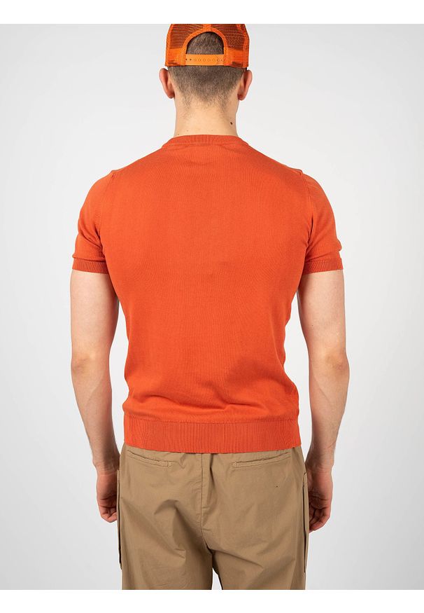 Xagon Man T-Shirt | P23 081K 1200K | Mężczyzna | Pomarańczowy. Okazja: na co dzień. Kolor: pomarańczowy. Materiał: bawełna. Styl: casual