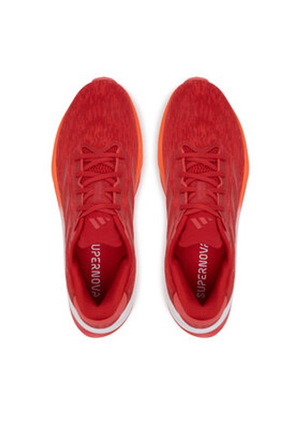 Adidas - adidas Buty do biegania Supernova Comfortglide IH0899 Czerwony. Kolor: czerwony. Materiał: materiał