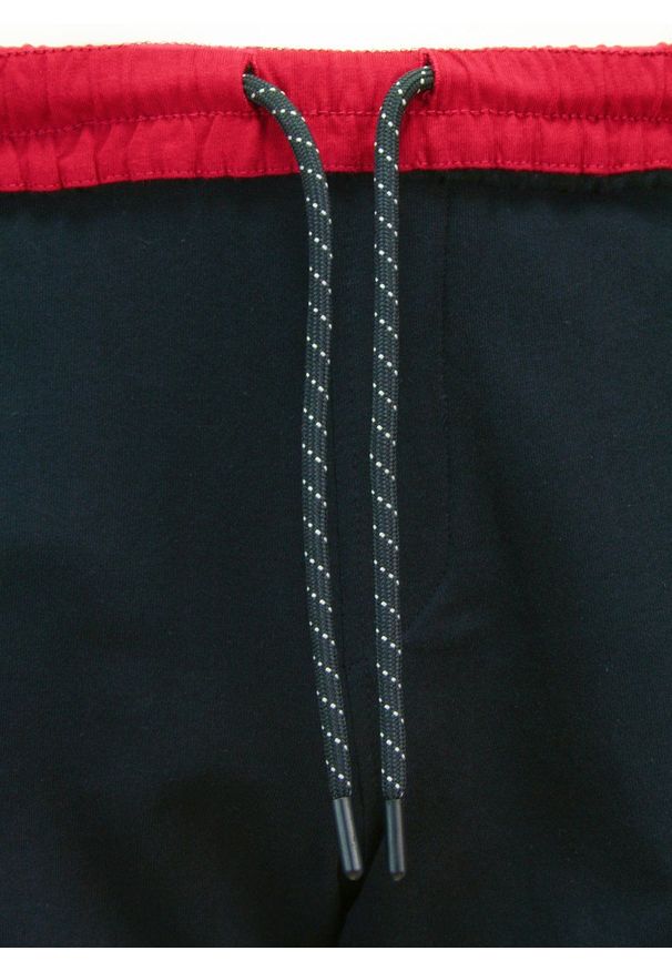 Pako Jeans - Spodenki Męskie, Granatowe Szorty, Dresowe, Bawełniane -PAKO JEANS. Kolor: niebieski. Materiał: bawełna. Długość: krótkie. Sezon: lato. Styl: sportowy