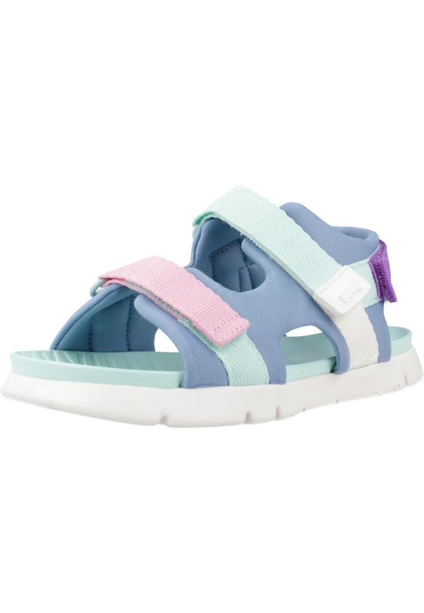 Camper - Sandały CAMPER K800532 009 Niebieski. Kolor: niebieski. Materiał: tkanina. Sezon: lato