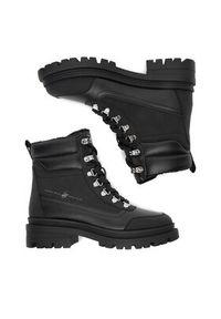 Beverly Hills Polo Club Trapery CEO-HY62070-7 Czarny. Kolor: czarny. Materiał: skóra, materiał #2