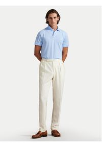 Polo Ralph Lauren Polo Core Replen 710782592 Niebieski Custom Slim Fit. Typ kołnierza: polo. Kolor: niebieski. Materiał: bawełna #5