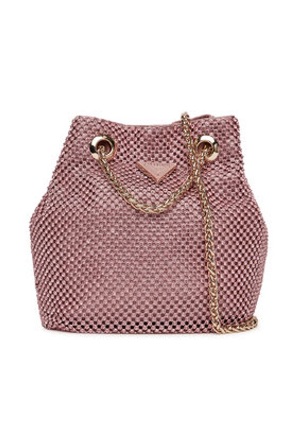 Guess Torebka Zalina Mini HWRP93 50750 Różowy. Kolor: różowy