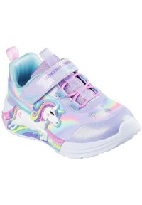 skechers - Adidasy Skechers Unicorn Chaser, Dzieci. Kolor: wielokolorowy. Materiał: materiał, syntetyk