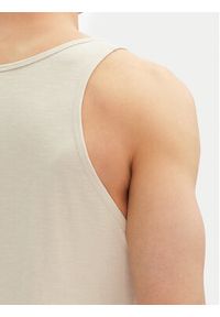 Jack & Jones Tank top Jake 12270577 Beżowy Regular Fit. Kolor: beżowy. Materiał: bawełna #3