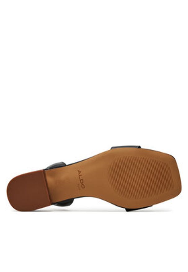 Aldo Sandały Dorenna 13578728 Czarny. Kolor: czarny. Materiał: skóra