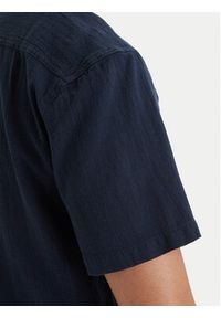 Quiksilver Koszula Time Box EQYWT04622 Granatowy Regular Fit. Kolor: niebieski. Materiał: bawełna #4