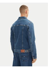 Tommy Jeans Kurtka jeansowa Ryan DM0DM21047 Niebieski Regular Fit. Kolor: niebieski. Materiał: bawełna #4